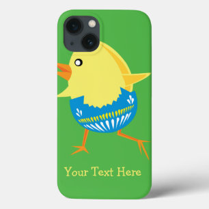 Coques personnalisés de Pâques Chick