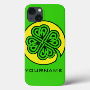 Coques personnalisés Shamrocks tribaux