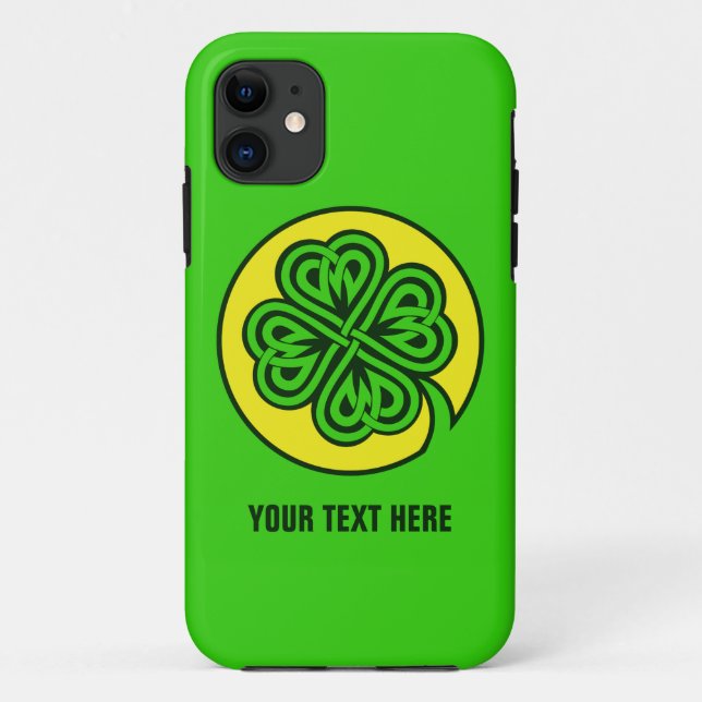 Case-Mate iPhone Coques personnalisés Shamrocks tribaux (Dos)