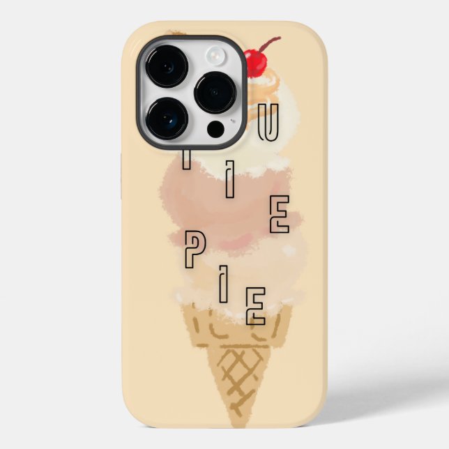 Case-Mate iPhone Cutie Pie - Coques de téléphone en glace (Verso)