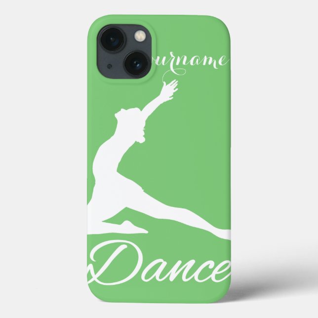 Case-Mate iPhone DANSE monogramme personnalisé & coques couleur (Verso)