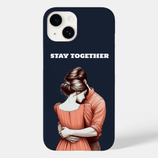 Case-Mate iPhone Deux coeurs connectés| Restez ensemble Coque de de