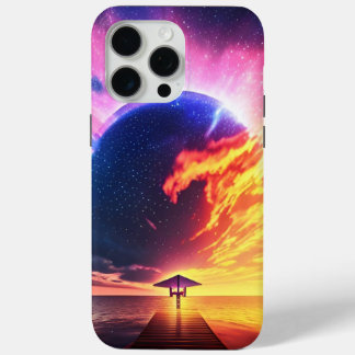 Case-Mate iPhone exoplanète océan coucher de soleil paysage coque