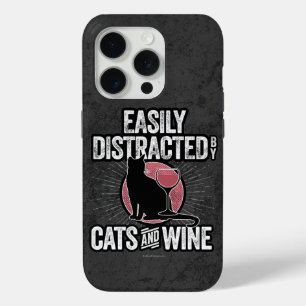 Case-Mate iPhone Facilement distrait par les chats et le Coque de v