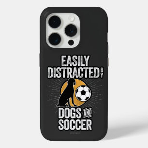 Case-Mate iPhone Facilement distrait par les chiens et Coque de soc