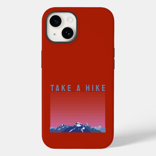 Case-Mate iPhone Faites une randonnée / Aventure en plein air Coque (Verso)
