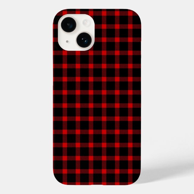 Case-Mate iPhone flanelle de Noël/iPhone d'hiver 14 Coque (Verso)