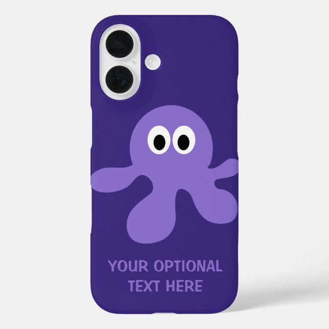 Case-Mate iPhone Funny Octopus coques personnalisés (Verso)