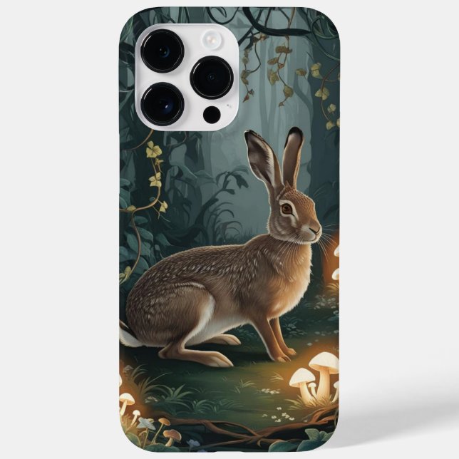 Case-Mate iPhone Lièvre d'or | Élégance | Imaginaire | Coque de tél (Verso)