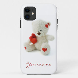 Pour iPhone Love Teddy Valentine coques personnalisés