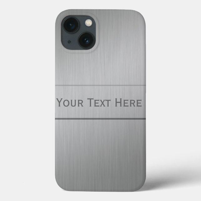 Case-Mate iPhone Metal Look coques personnalisés (Verso)