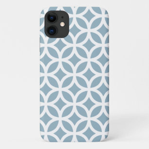 Case-Mate iPhone Motif géométrique bleu iPhone, Plus et Pro coque 