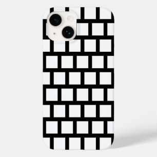 Case-Mate iPhone Motif géométrique moderne Coque noir et blanc