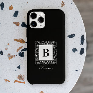 Case-Mate iPhone Nommé Monogram Regal Élégant Style Coque