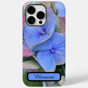 Case-Mate iPhone Nouveau Blue Hydrangea Flower Photo & Nom coque ip