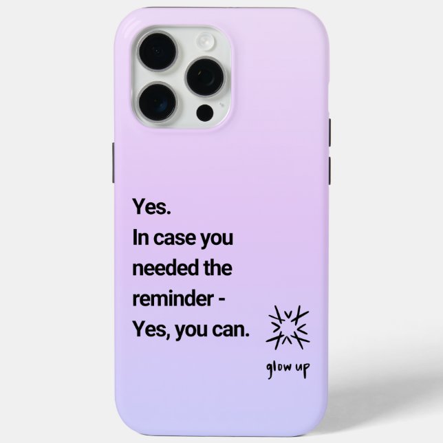 Case-Mate iPhone Oui en coque vous avez besoin du rappel oui vous p (Verso)