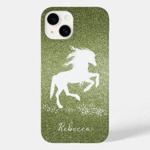 Case-Mate iPhone Parties scintillant verte Unicorn Coque-Mate coque