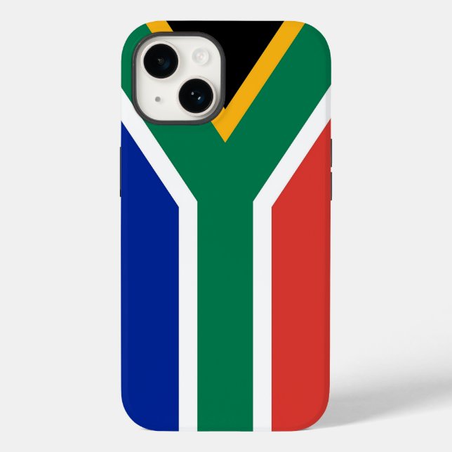 Case-Mate iPhone Patriotique Apple Coque-Mate, Afrique du Sud Coque (Verso)