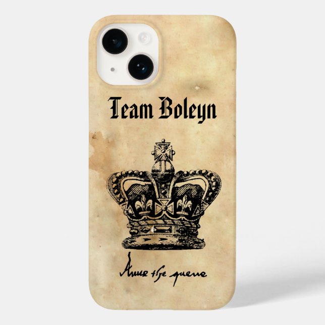 Case-Mate iPhone Team Boleyn - Coque de la Couronne et signature d' (Verso)