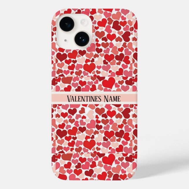 Case-Mate iPhone Valentines rose et rouge coeur de jour coque iphon (Verso)