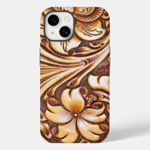 Case-Mate iPhone vintageCountry Tooled Cuir western iphone5 coque