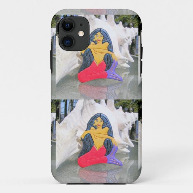 Case-Mate Pour iPhone 2 sirènes assis coque (Dos)