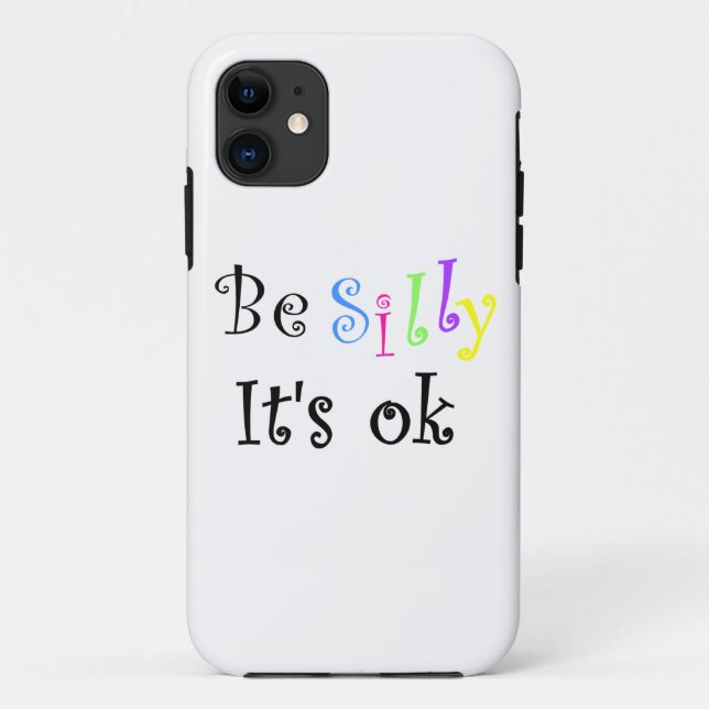Case-Mate Pour iPhone Be Silly It's Ok-casemate Samsung Galaxy S5 coque (Dos)