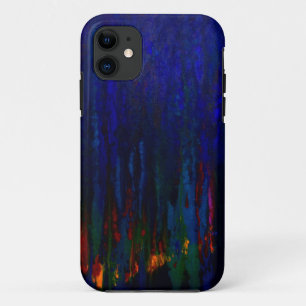Case-Mate Pour iPhone Coque Blue iPhone5 "Evergreens Abstraits"