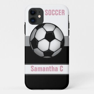 Case-Mate Pour iPhone Coque de football moderne Ball rose personnalisé i