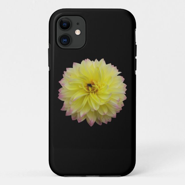 Case-Mate Pour iPhone Coque iPhone5 à fleurs jaunes (Dos)