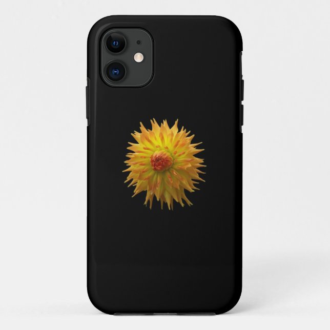 Case-Mate Pour iPhone Coque iPhone5 à fleurs jaunes (Dos)