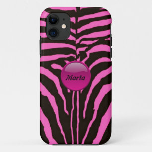 Case-Mate Pour iPhone Coque rose Zebra iPhone5