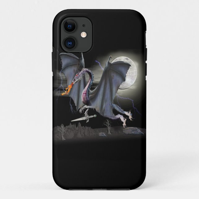 Case-Mate Pour iPhone imaginaire dragon art i-phone 5 coque (Dos)