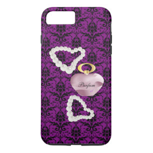 Case-Mate Pour iPhone Parfum & Perles Plum Damask iPhone7Plus Coque dur
