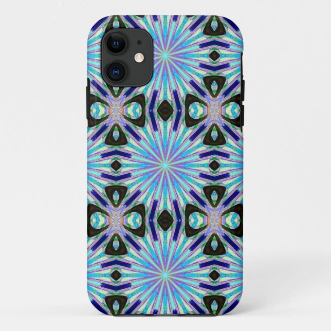 Case-Mate Pour iPhone trois douze étoiles coque géométrique (Dos)