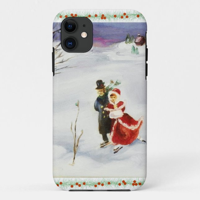 Case-Mate Pour iPhone Winter Wonderland-Mate Coque (Dos)
