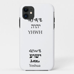 Case-Mate Pour iPhone YHWH (Yahweh) et Yeshua Nom Coque