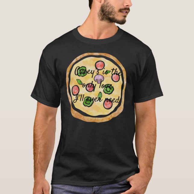 Casey’s Pizza is my lover Classic T-Shirt (Devant)