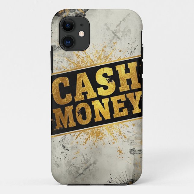 Cash Money Gold Splash Coque mobile (Dos)
