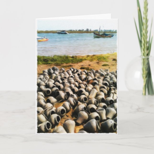 Casiers à la carte vierge de Père Noël Luzia (Devant)