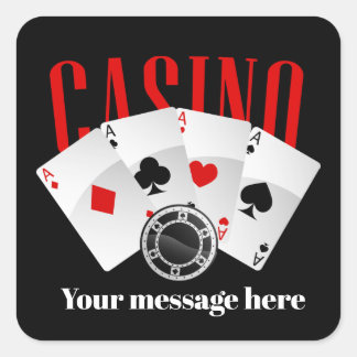 Casino ajouter message partie autocollant