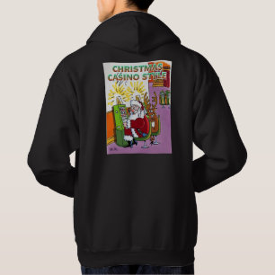 Casino de Noël Style sweat - shirt à capuche noi