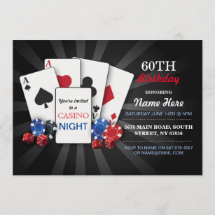 Invitations Faire Part Cartes Anniversaire Las Vegas Zazzle Fr