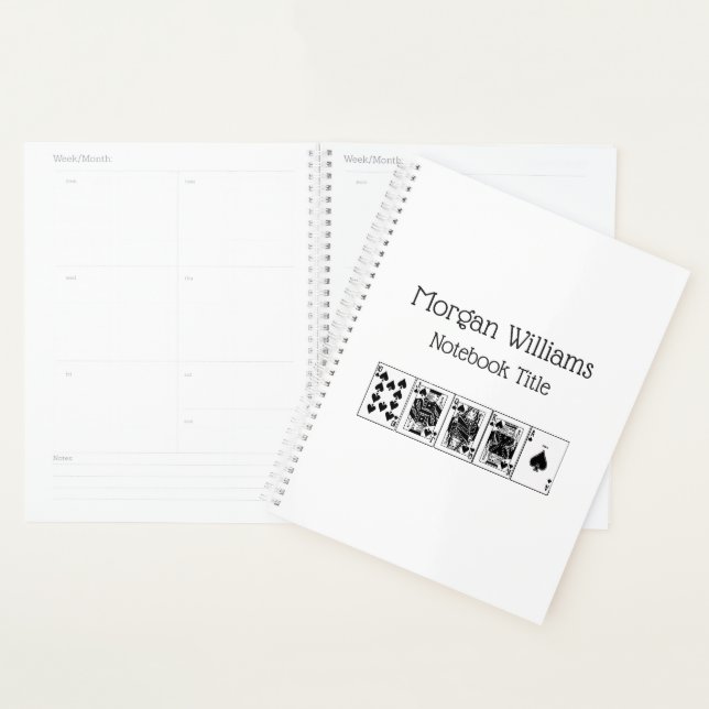 Casino Night Poker Royal Straight Flush Spades (Devant avec enveloppe)