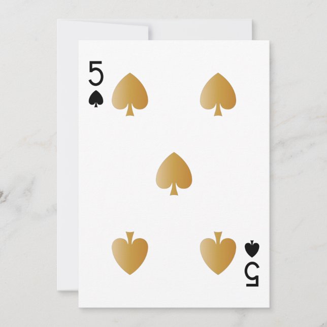 Casino Party PlayCard 5 (Devant)