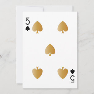 Casino Party PlayCard 5