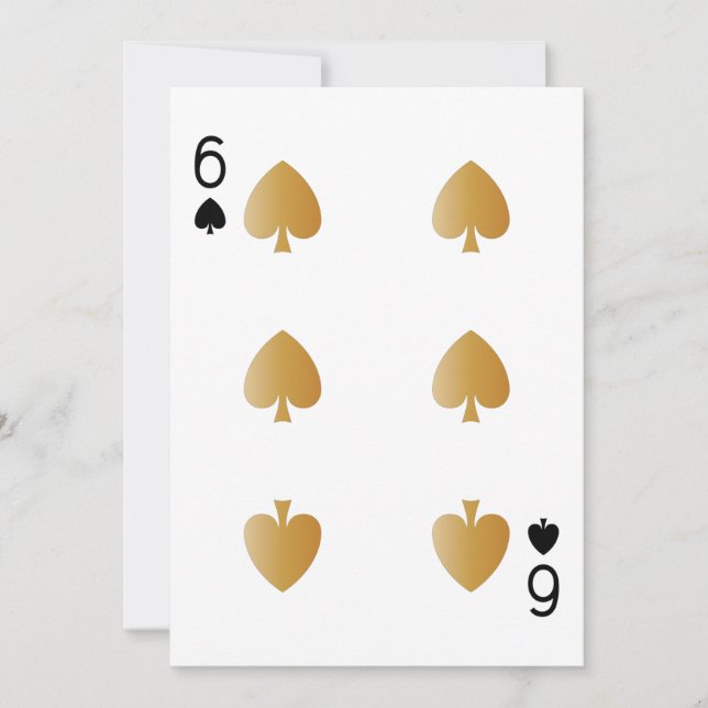 Casino Party PlayCard 6 (Devant)