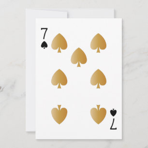 Casino Party PlayCard 7