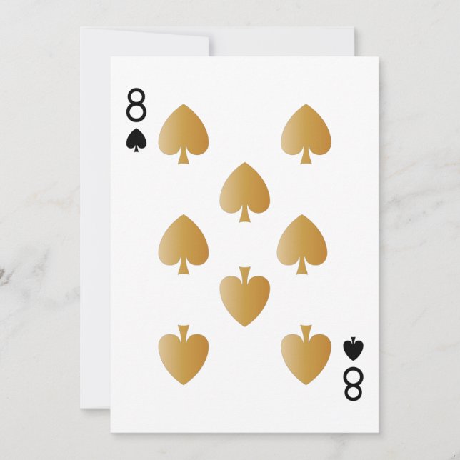 Casino Party PlayCard 8 (Devant)