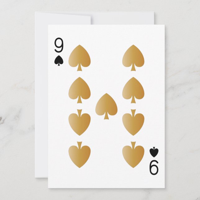 Casino Party PlayCard 9 (Devant)